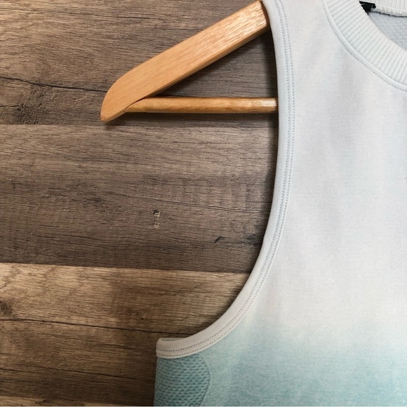 Gymshark Blue Ombré Seamless Vest Racerback Tank Medium - Picture 10 of 14